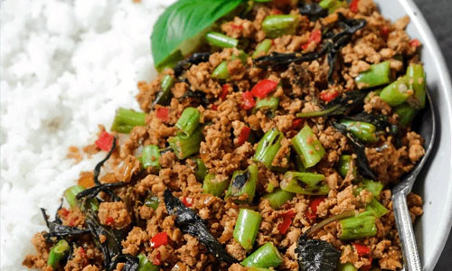 Pad Kra Pao Tofu